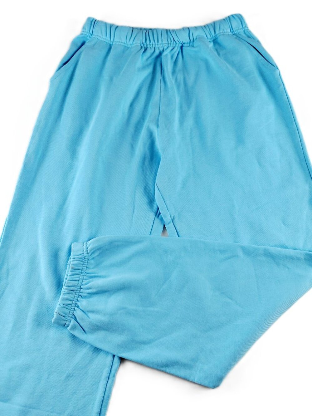 Year Of Ours Cotton Joggers Sweatpants Women's Size XS/S Sky Blue Pockets